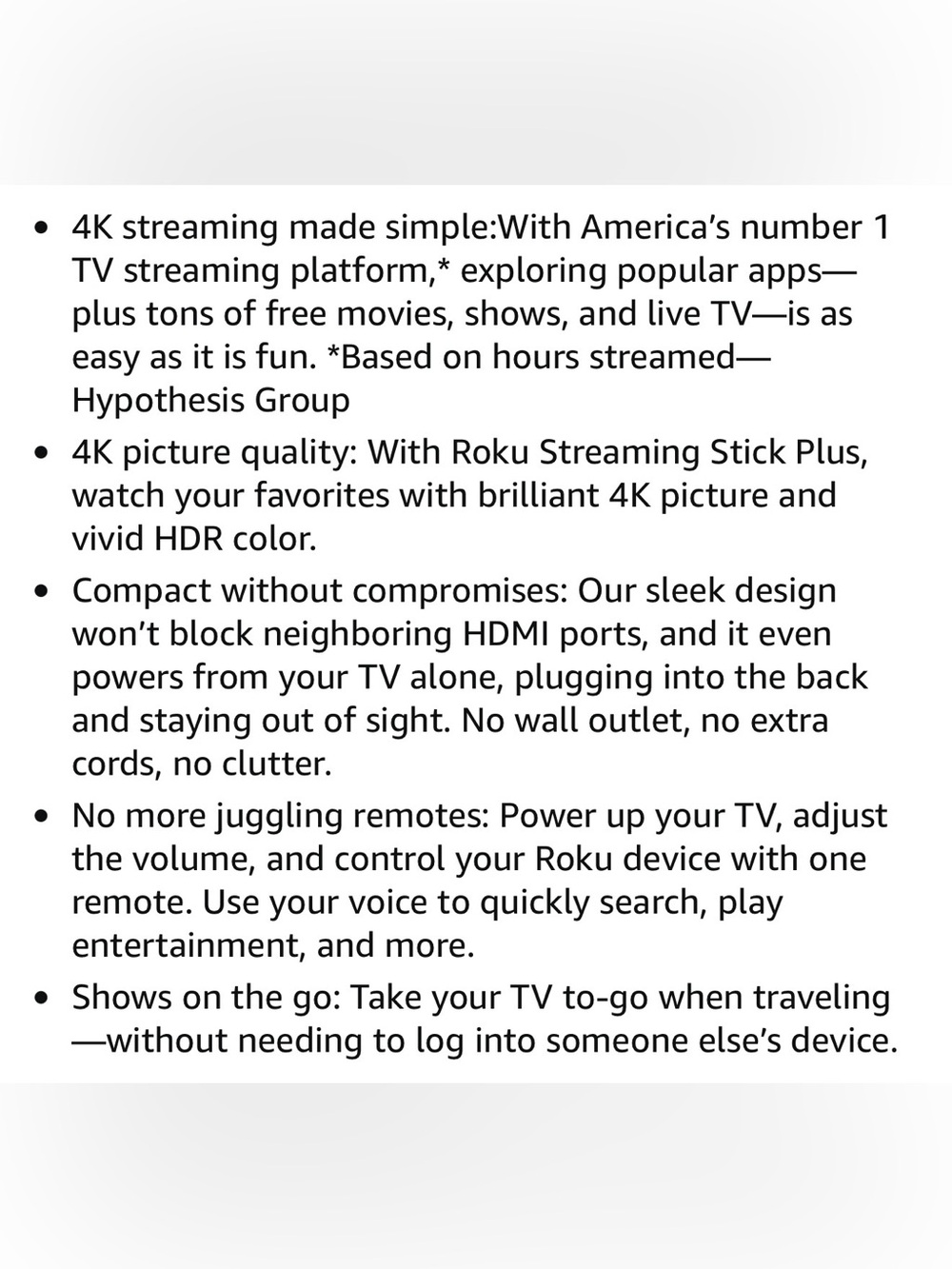 Roku Streaming Stick Plus 4K NWT - Picture 7 of 7
